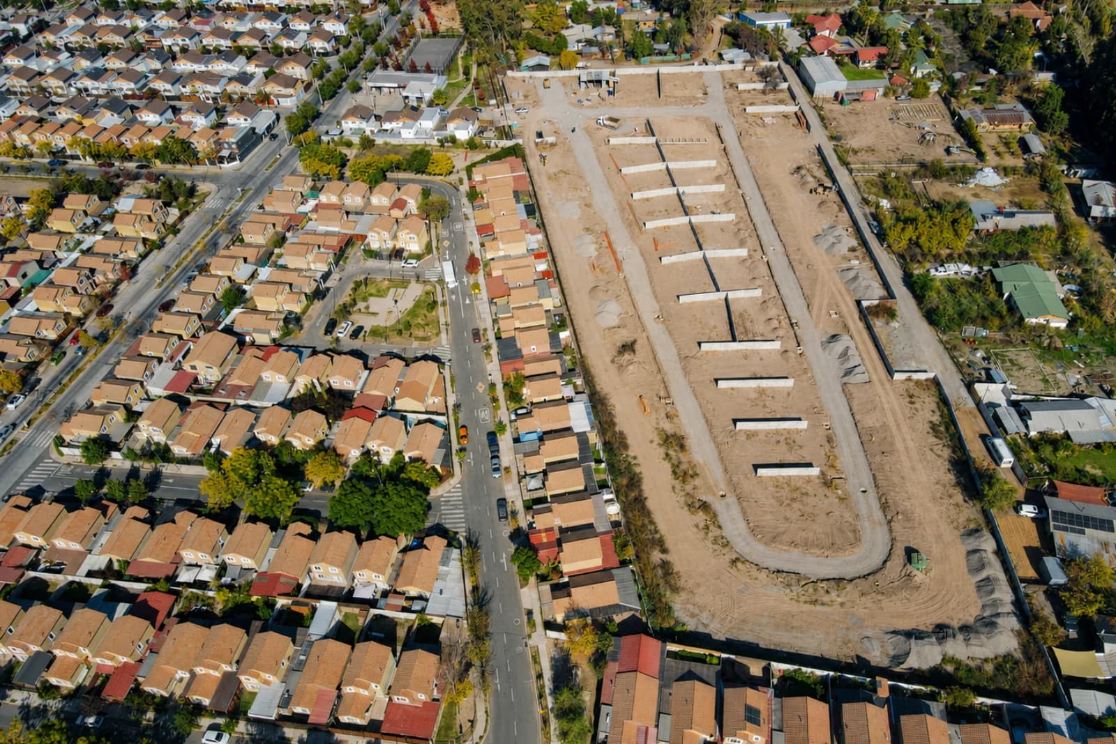 Entorno residencial de Villaseca, Buin