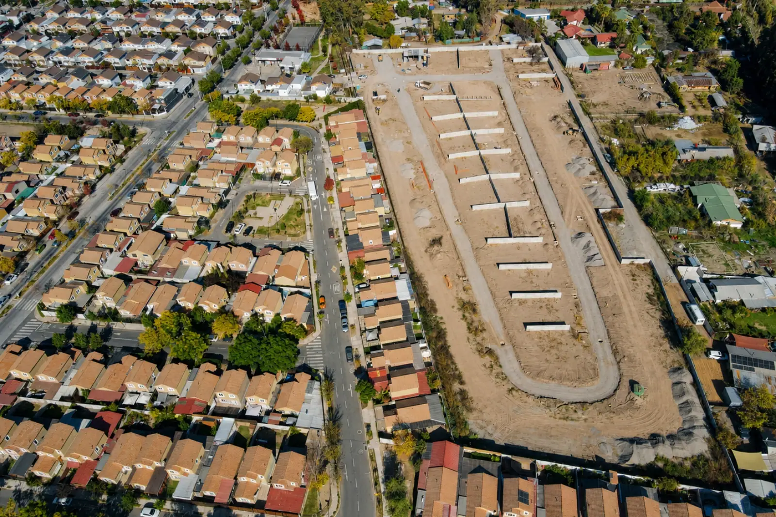 Entorno residencial de Villaseca, Buin